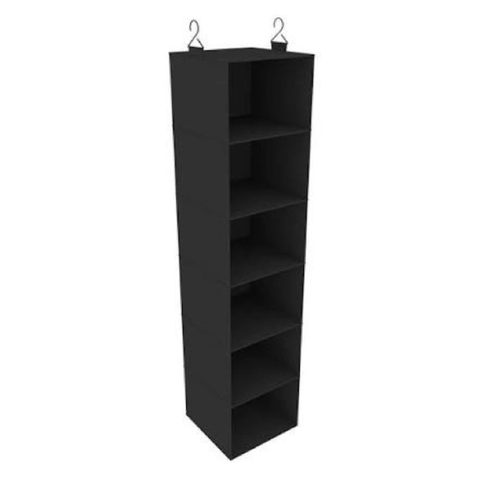 Black Hanging Closet Organizer (SET OF TWO)